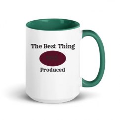 15oz Ceramic Mug with Color Inside