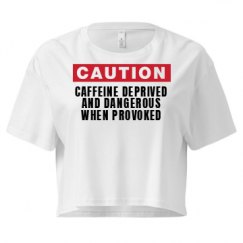 Ladies Festival Cali Crop Top Tee