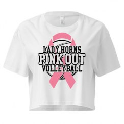 Ladies Festival Cali Crop Top Tee
