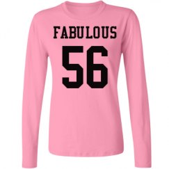 Ladies Relaxed Fit Basic Long Sleeve Tee