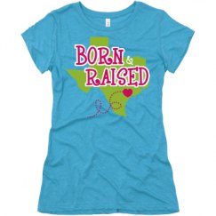 Ladies Slim Fit Super Soft Triblend Tee