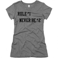 Ladies Slim Fit Super Soft Triblend Tee