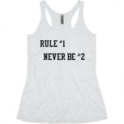 Ladies Slim Fit Super Soft Racerback Triblend Tank