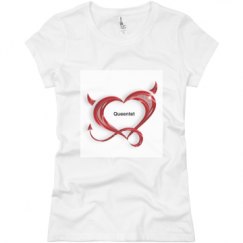 Ladies Slim Fit Basic Promo Jersey Tee
