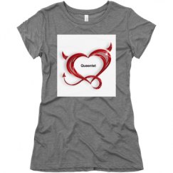 Ladies Slim Fit Super Soft Triblend Tee