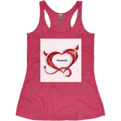 Ladies Slim Fit Super Soft Racerback Triblend Tank