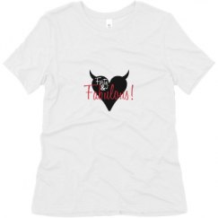 Ladies Relaxed Fit Super Soft Triblend Tee