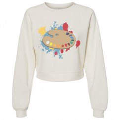 Women's Raglan Pullover Fleece