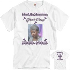 R.I.PARADISE SMACKIN' GMA GRACE TEE (WHITE)🕊️