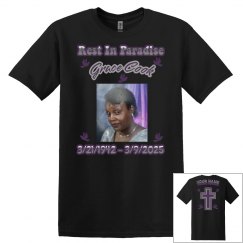 R.I.PARADISE SMACKIN' GMA GRACE TEE (BLACK)🕊️