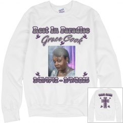 R.I.PARADISE SMACKIN' GMA GRACE CREWNECK WTE 🕊️
