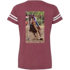 Ladies Relaxed Fit Vintage Sports Tee