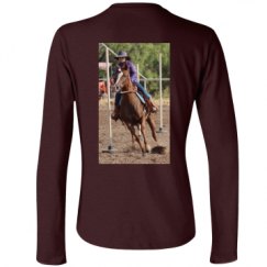 Ladies Relaxed Fit Basic Long Sleeve Tee