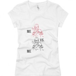 Ladies Slim Fit Basic Promo Jersey Tee