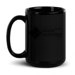 15oz Black Glossy Mug