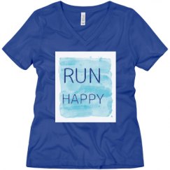 Ladies Relaxed Fit V-Neck Tee