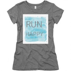 Ladies Slim Fit Super Soft Triblend Tee