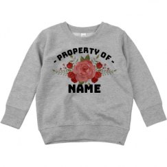 Toddler Crewneck Basic Promo Sweatshirt