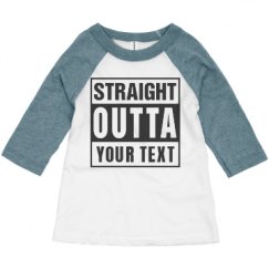 Toddler 3/4 Sleeve Raglan Tee