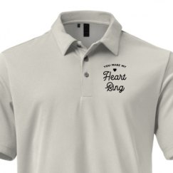 adidas Space-Dyed Polo Shirt