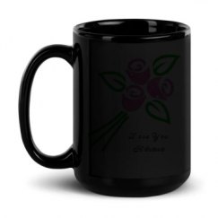 15oz Black Glossy Mug