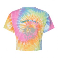 Women's Tie Dye Crop Top Tee