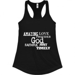 Ladies Slim Fit Racerback Tank Top