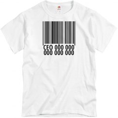 CEO Bar Code MEN'S Tee