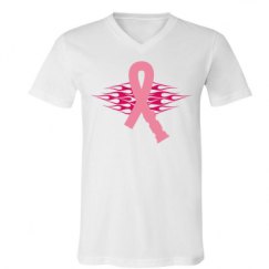 Unisex V-Neck Jersey Tee