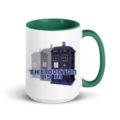 15oz Ceramic Mug with Color Inside