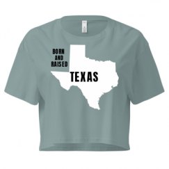 Ladies Festival Cali Crop Top Tee