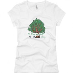 Ladies Slim Fit Basic Promo Jersey Tee