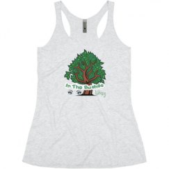 Ladies Slim Fit Super Soft Racerback Triblend Tank