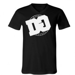 Unisex V-Neck Jersey Tee