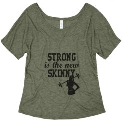 Ladies Flowy Slouchy Tee