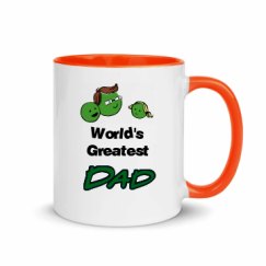 11oz Ceramic Mug with Color Inside