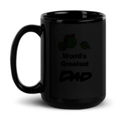 15oz Black Glossy Mug