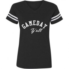 Ladies Relaxed Fit Vintage Sports Tee