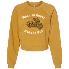 Women's Raglan Pullover Fleece