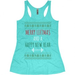 Ladies Slim Fit Super Soft Racerback Triblend Tank