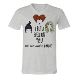 Unisex V-Neck Jersey Tee