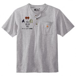 Unisex Carhartt Henley Tee