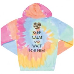Unisex Tie-Dye Fleece Hoodie