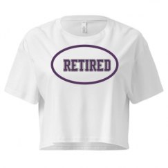 Ladies Festival Cali Crop Top Tee