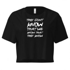 Ladies Festival Cali Crop Top Tee