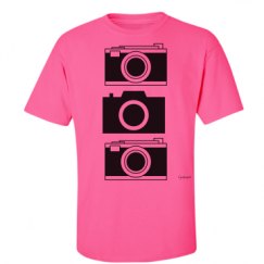 Unisex Ultra Cotton Safety Neon Crewneck Tee