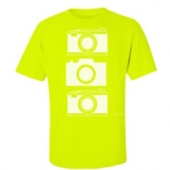 Unisex Ultra Cotton Safety Neon Crewneck Tee