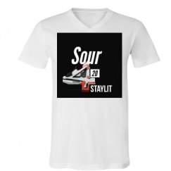 Unisex V-Neck Jersey Tee