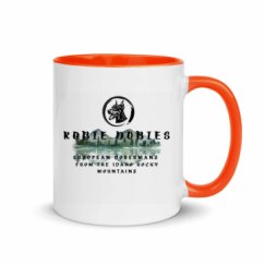 11oz Ceramic Mug with Color Inside