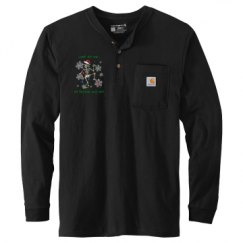 Unisex Carhartt Long Sleeve Henley Tee